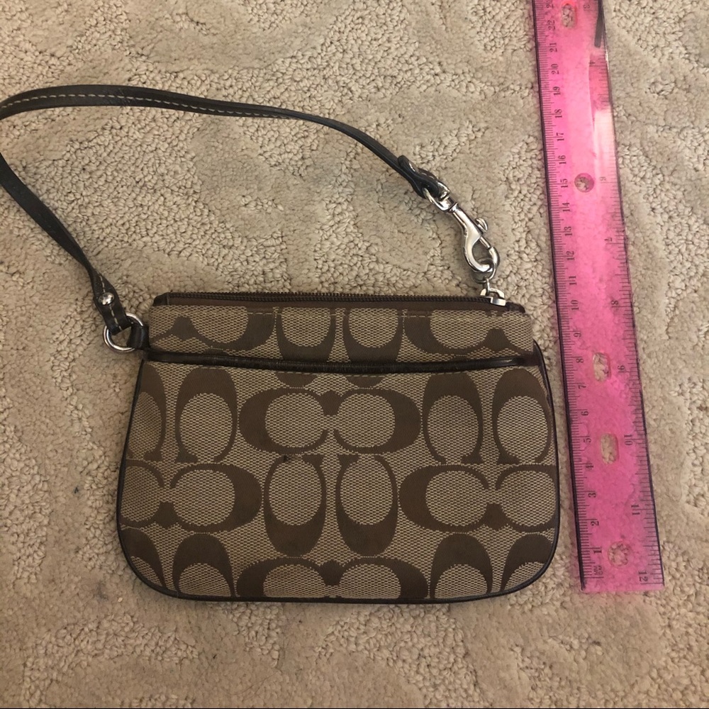 Small Coach Wristlet